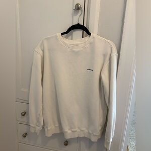 House Cat Classic White Crewneck Sweater